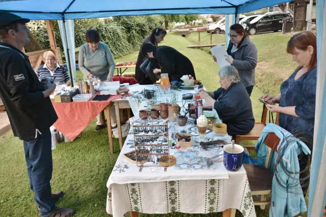 Kytínské dřevosochání a setkání spolku Dráteník, drátenice