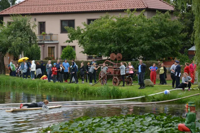 závody dobrovolných hasiček v Kytíně