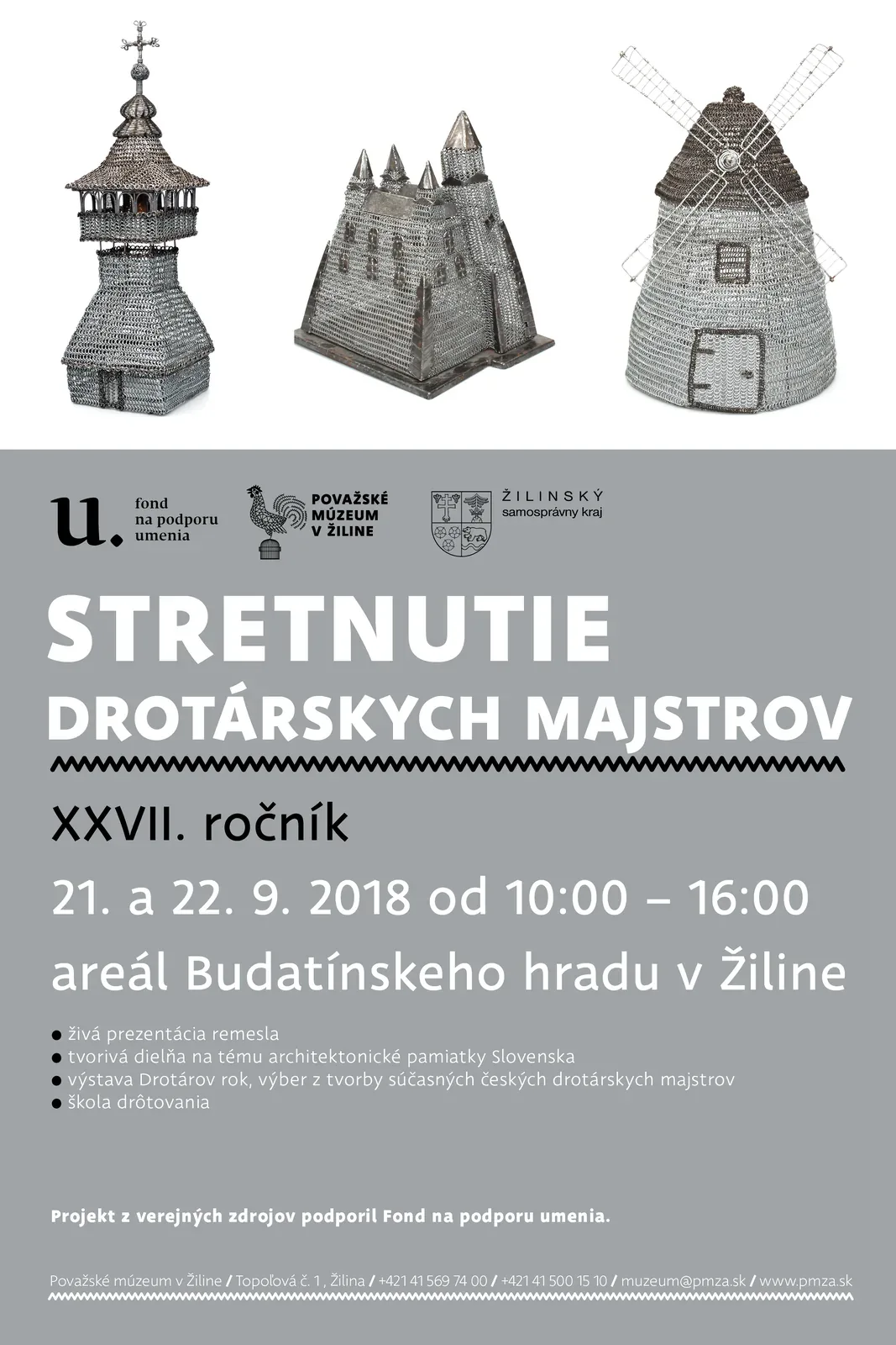 Stretnutie drotárských majstrov na Budatínském hradě